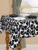 Cotton Black Panda 2 Seater Table Cloths Pack Of 1