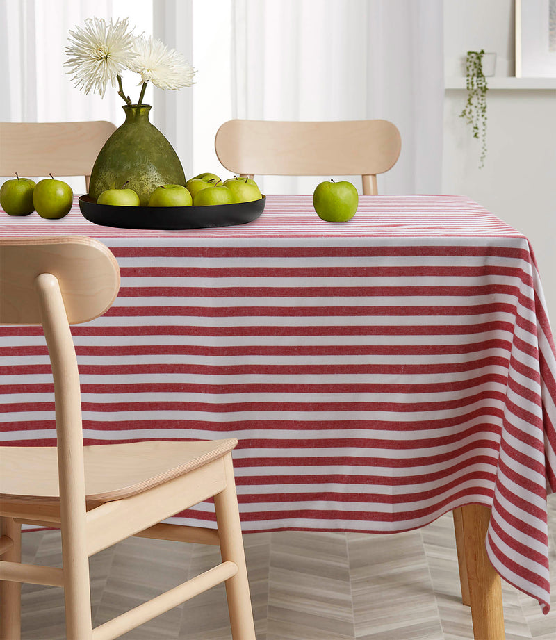 Cotton Candy Stripe 2 Seater Table Cloths Pack of 1