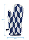 Cotton Classic Diamond Royal Blue Oven Gloves Pack Of 2 freeshipping - Airwill