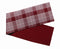 Cotton Track Dobby Maroon 152cm Length Table Runner Pack Of 1 freeshipping - Airwill