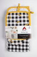 Cotton Kitchen Linen Set Pack of 5 Gift pack freeshipping - Airwill