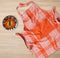 Cotton Track Dobby Orange With Solid Pocket Free Size Apron Pack Of 1 freeshipping - Airwill