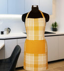 Cotton Track Dobby Yellow With Solid Pocket Free Size Apron Pack Of 1 freeshipping - Airwill