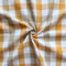 Cotton Lanfranki Yellow Check 7ft Door curtains Pack Of 2 freeshipping - Airwill