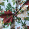Cotton Maroon Floral 6 Seater Table Cloths Pack Of 1 freeshipping - Airwill