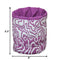 Cotton Violet Floral Fruit Basket Pack Of 1 freeshipping - Airwill