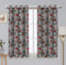 Cotton Xmas Heart 5ft Window Curtains Pack Of 2 freeshipping - Airwill