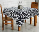 Cotton Black Panda 2 Seater Table Cloths Pack Of 1 freeshipping - Airwill