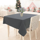 Cotton Solid Steel Grey 2 Seater Table Cloths Pack Of 1 freeshipping - Airwill
