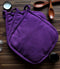 Cotton Solid Violet Pot Holders Pack Of 3 freeshipping - Airwill