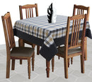 Cotton Lanfranki Grey with Border 4 Seater Table Cloths Pack of 1 freeshipping - Airwill